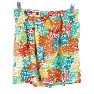 Volcom Moon Shine Crop Top Mini Skirt Multicolor Small Geo Multiway Wear